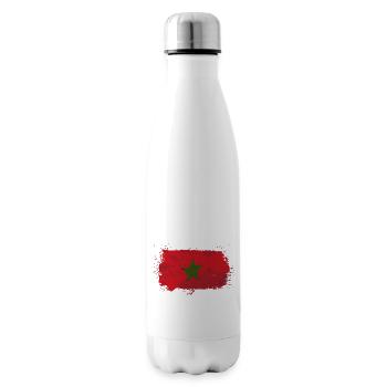 Morocco Flag - Isolierflasche - Weiß - Rechts
