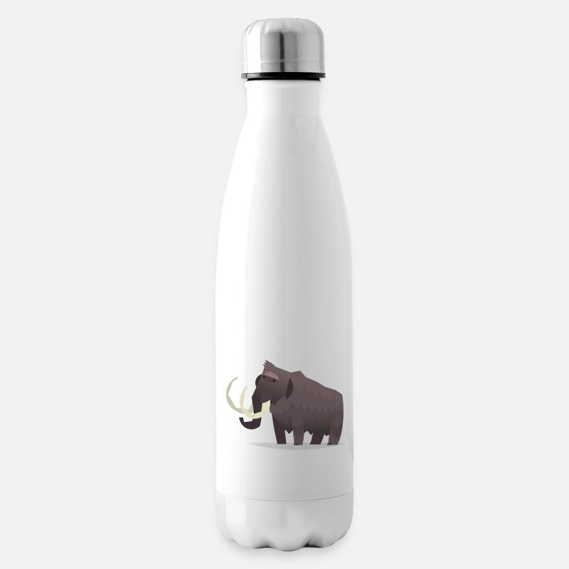 Mammut Design - Isolierflasche - Weiß