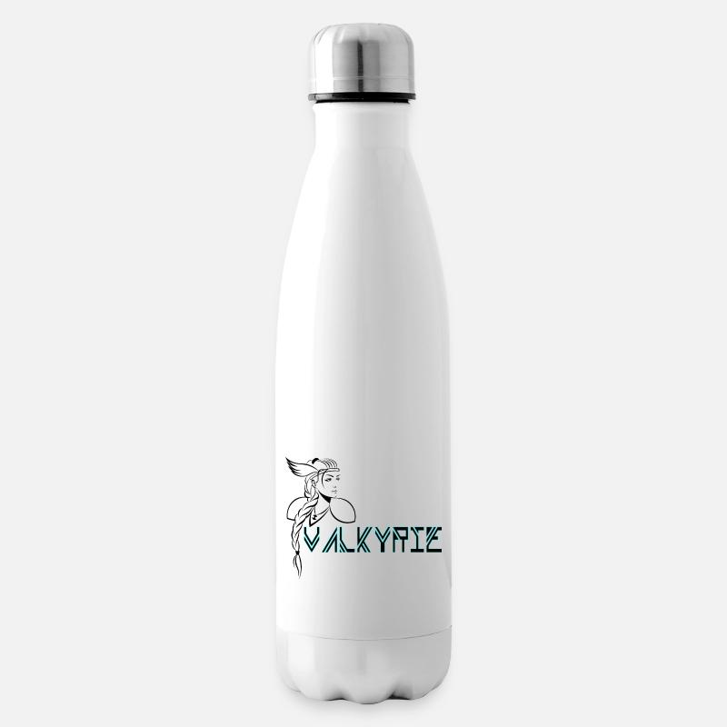 VALKYRIE blue - Bouteille isotherme - blanc