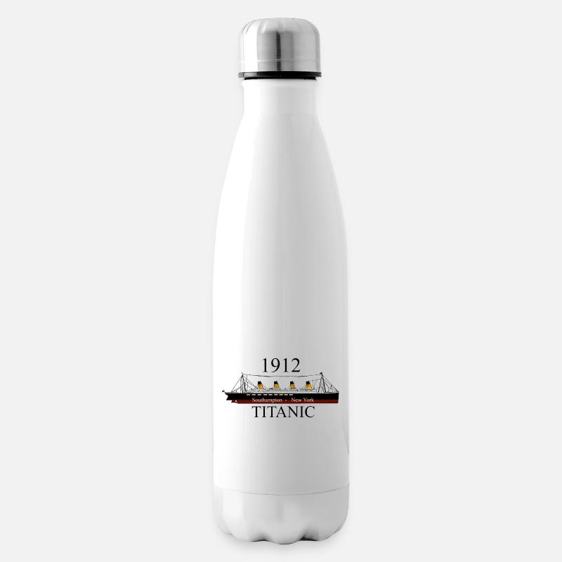 Titanic - Bouteille isotherme - blanc
