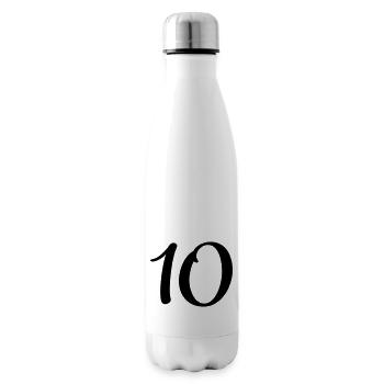 10 - Insulated Water Bottle - white - Right