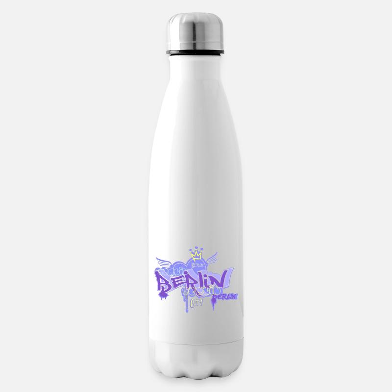 Berlin Graffiti - Bouteille isotherme - blanc