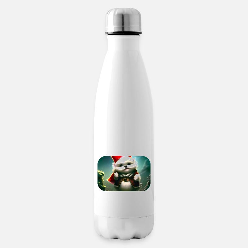 Christmas Gnome - Isolierflasche - Weiß