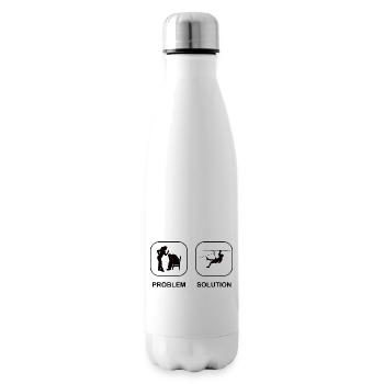 Klettern Bergsteigen Berg Kletterer Bergklettern - Isolierflasche - Weiß - Rechts