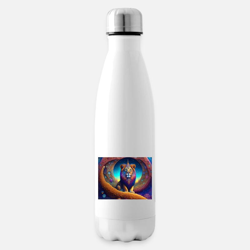 Lion - Bouteille isotherme - blanc