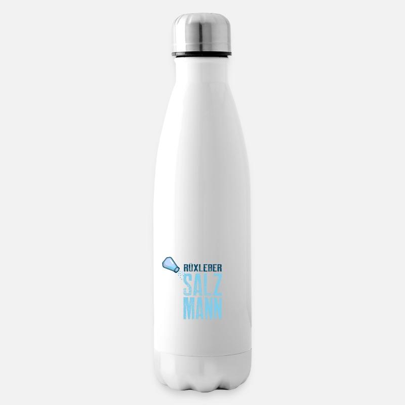Südharz Merch - Rüxleber Salzmann - Isolierflasche - Weiß