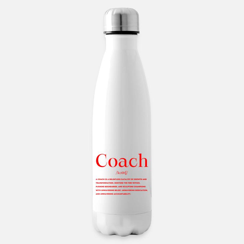 Coach Definition - Isolierflasche - Weiß