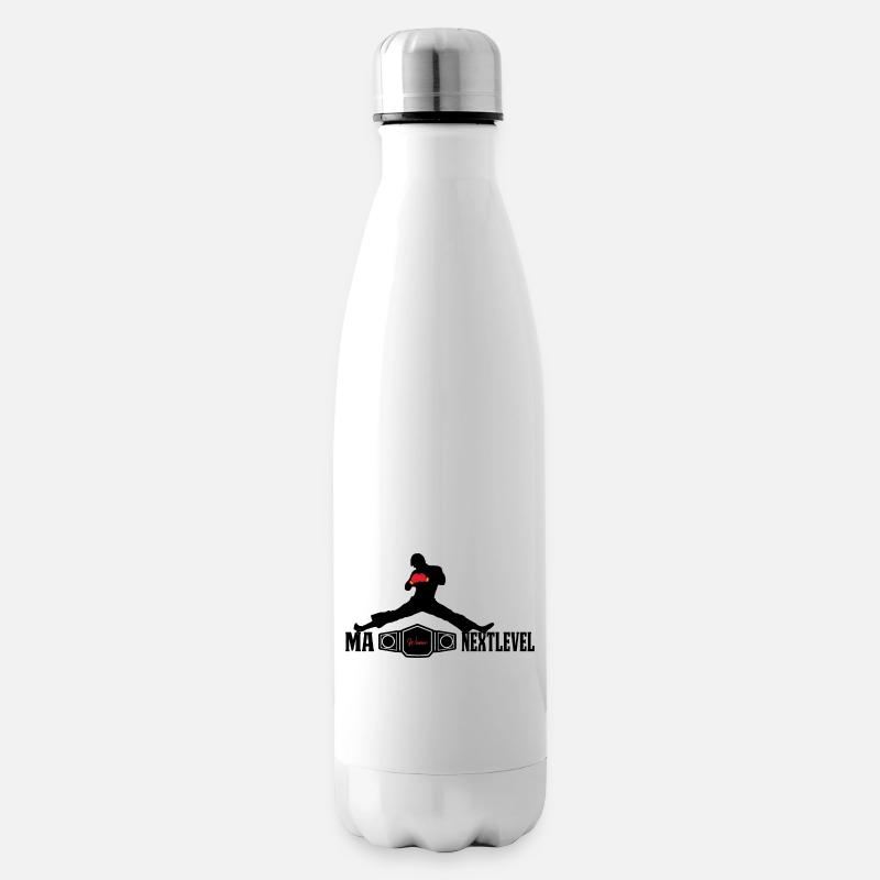 Manextlevel Fighter2 - Insulated Water Bottle - white
