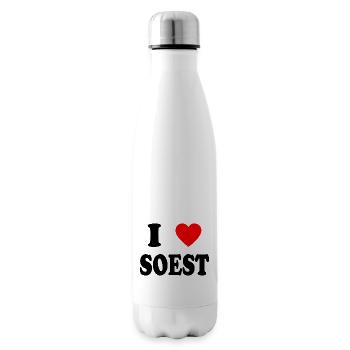 I love Soest - Isolierflasche - Weiß - Rechts