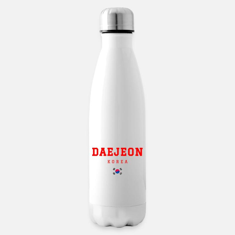 Daejeon Korea - Isolierflasche - Weiß