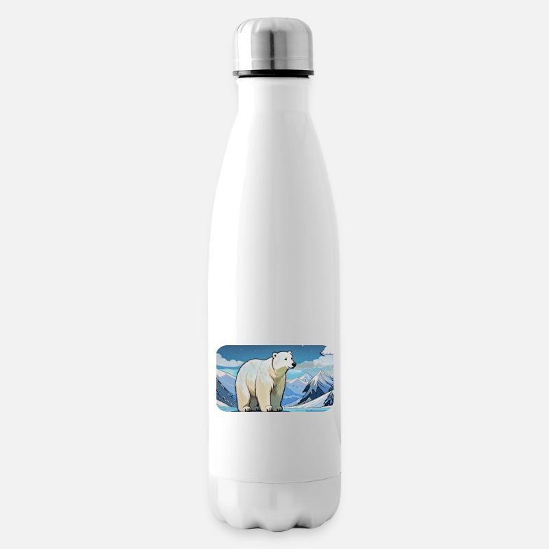 Édition Montagnes - Bouteille isotherme - blanc