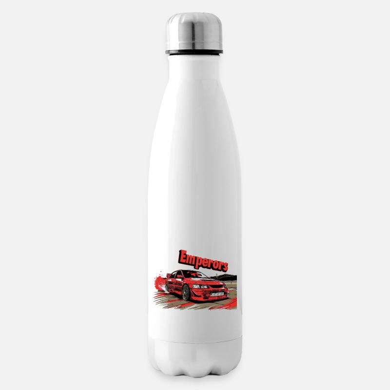 Emperors Lancer Evo 6 - Insulated Water Bottle - white