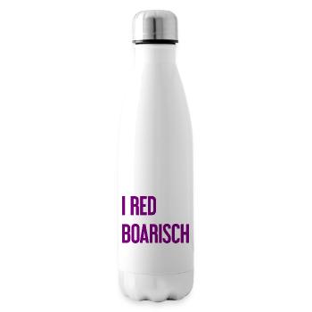 I red boarisch - Isolierflasche - Weiß - Rechts