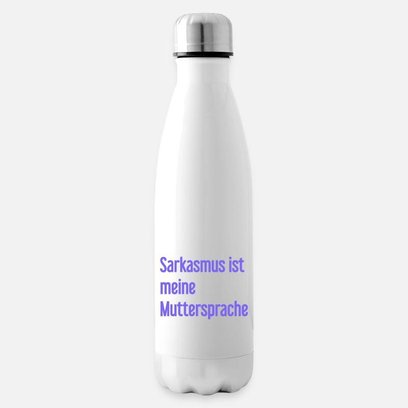 Sarkasmus-Profi - Isolierflasche - Weiß