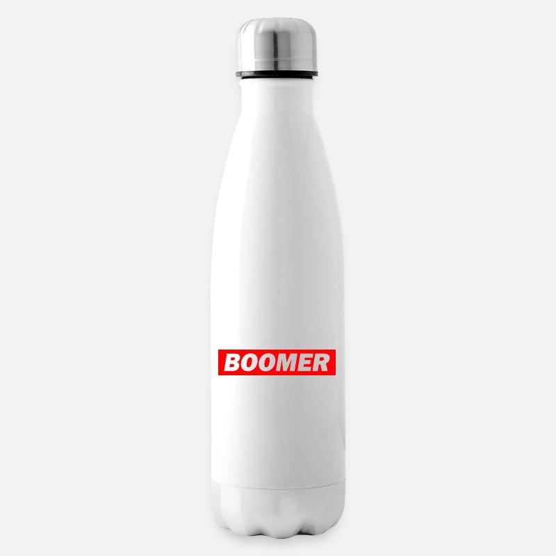 Boomer - Isolierflasche - Weiß
