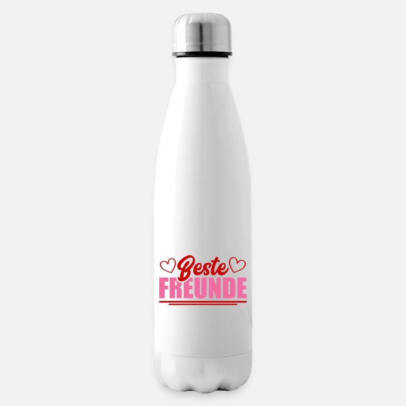 beste freunde - Isolierflasche - Weiß