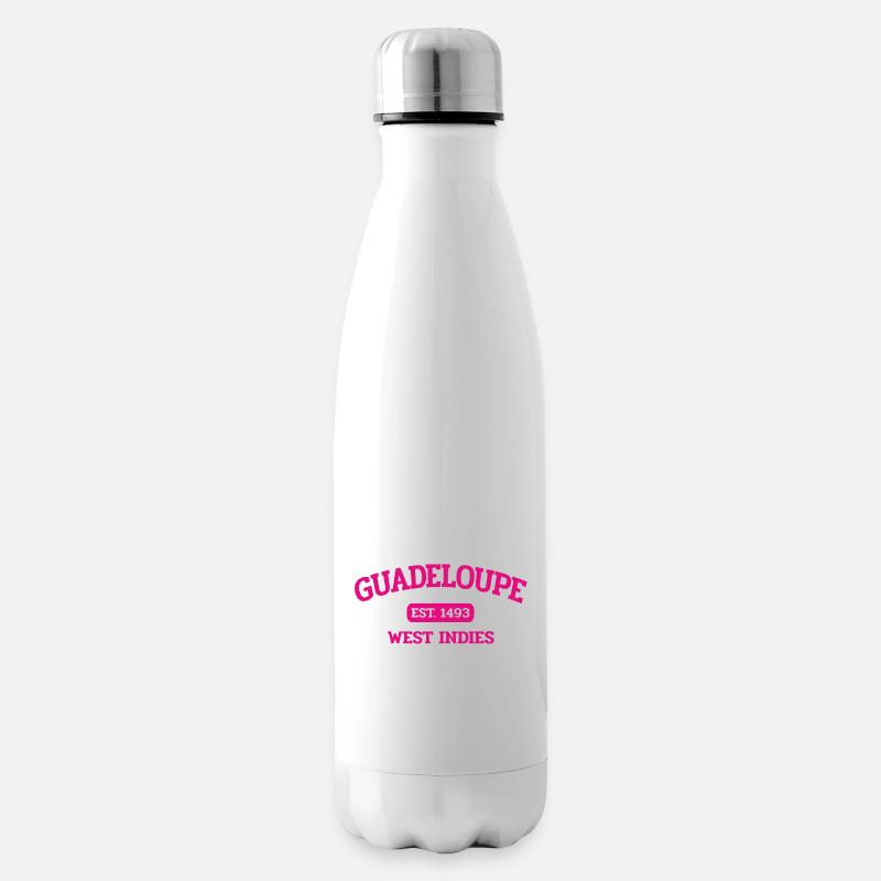 Guadeloupe - Point-à-Pitre - Caraïbes - Antilles - Bouteille isotherme - blanc