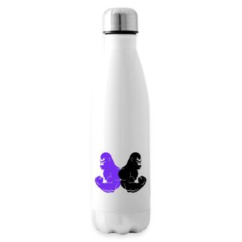 gorilla - Insulated Water Bottle - white - Right