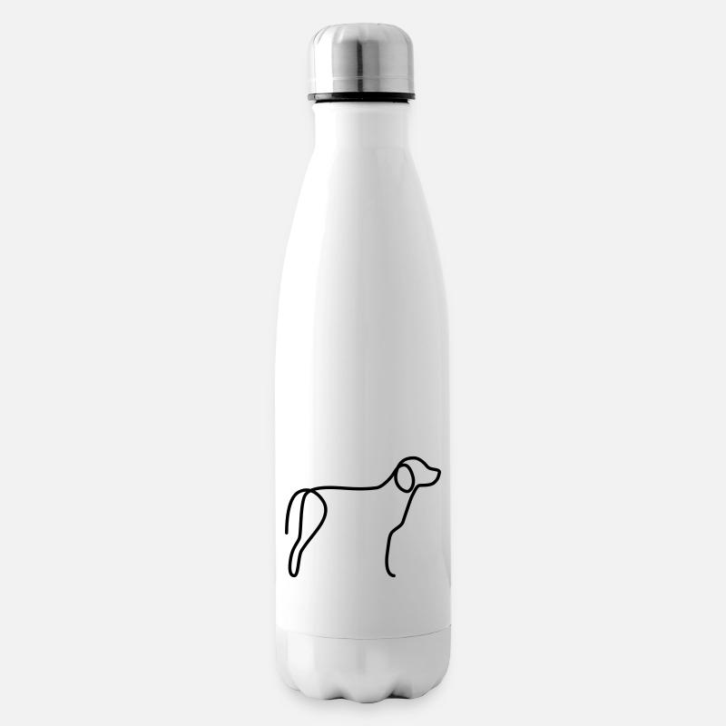 Beagle - Isolierflasche - Weiß