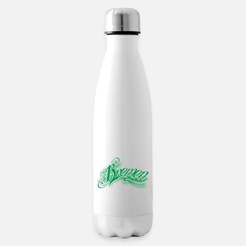Bremen - Isolierflasche - Weiß