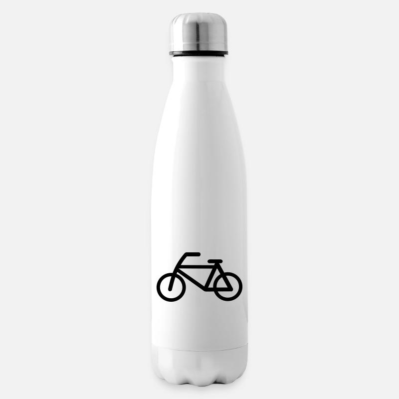 fahrrad 2 - Isolierflasche - Weiß