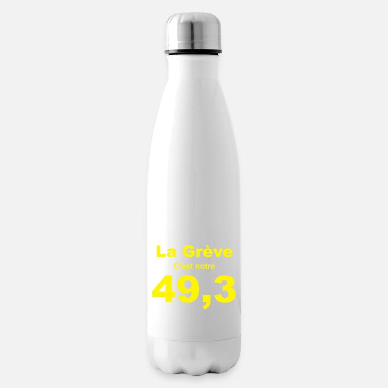 La grève - Bouteille isotherme - blanc