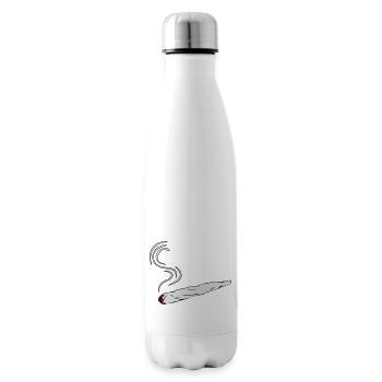 kiffen joint design - Isolierflasche - Weiß - Rechts