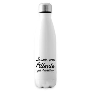 Parrain / Marraine / Filleule / Filleul - Bouteille isotherme - blanc - Droite