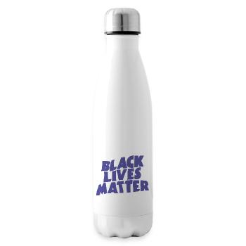 Black Lives Matter - Insulated Water Bottle - white - Right