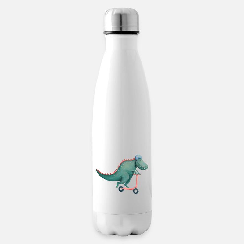 T-Rex conduit e-scooter - Bouteille isotherme - blanc