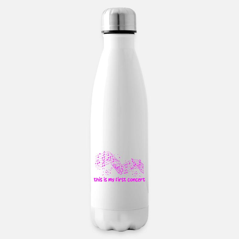 This Is My First Concert 13 - Isolierflasche - Weiß
