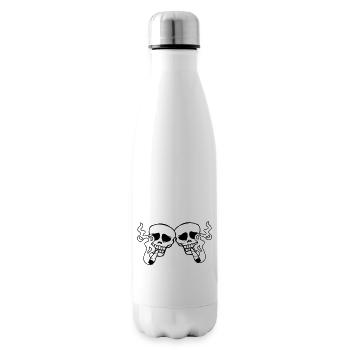 Team 2 Joint Schädel - Isolierflasche - Weiß - Rechts