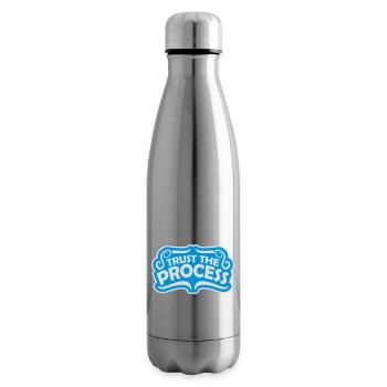 trust the process Zitat - Isolierflasche - Lightsilver - Rechts