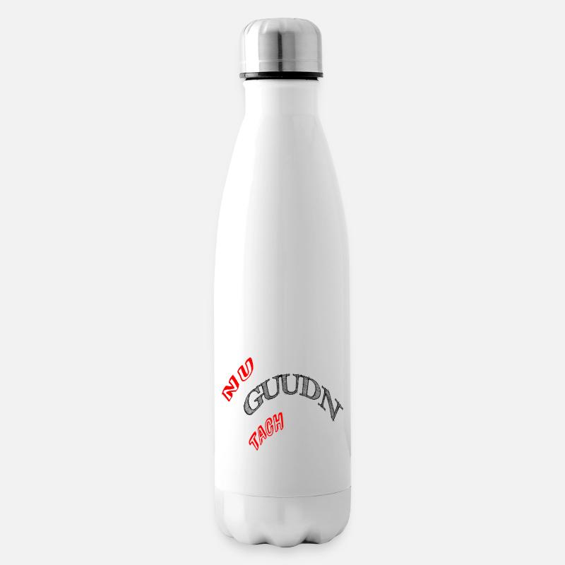 Nu Guudn Daach - Isolierflasche - Weiß