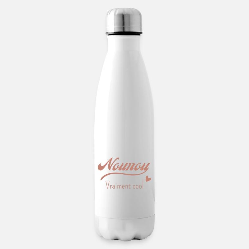 Nounou vraiment cool - Bouteille isotherme - blanc
