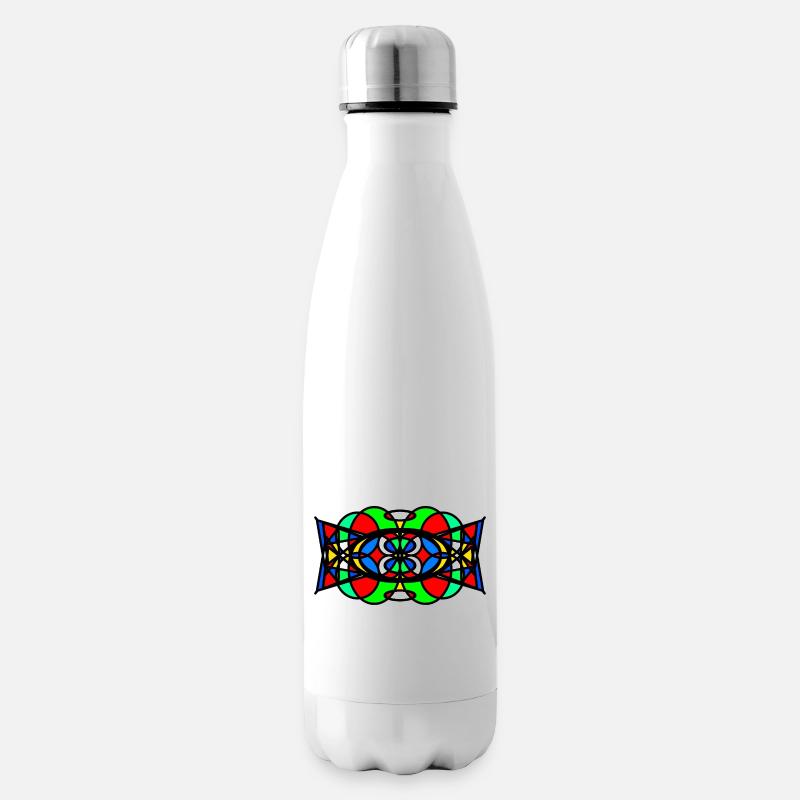 Modèle - Bouteille isotherme - blanc
