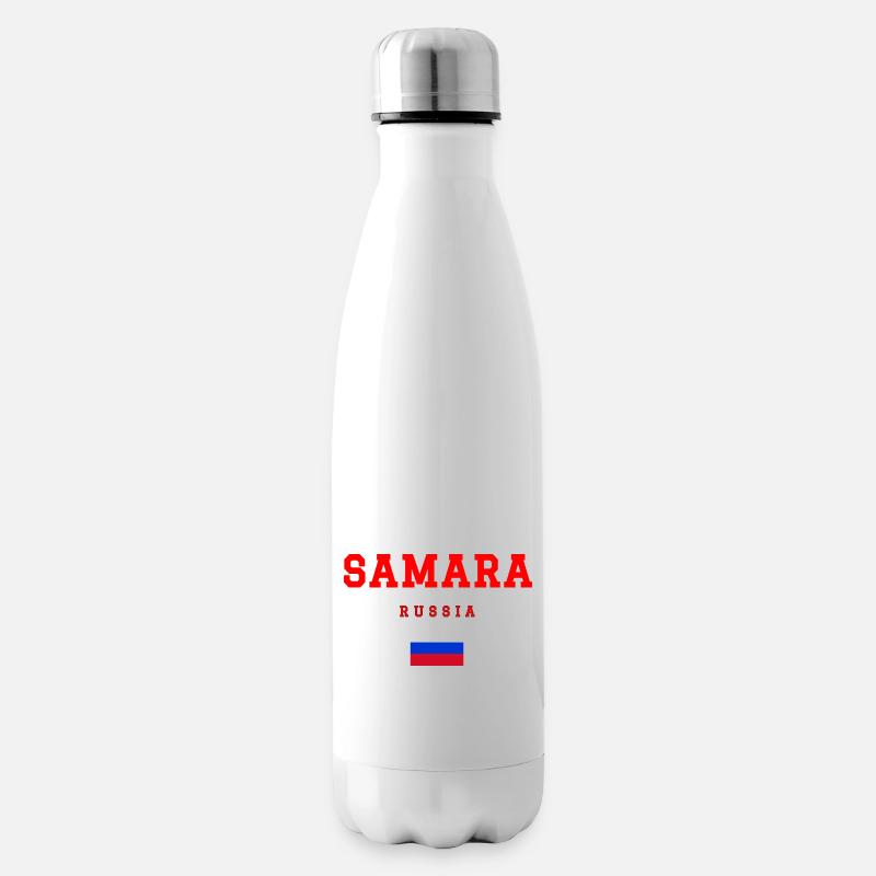 Samara, Russie - Bouteille isotherme - blanc