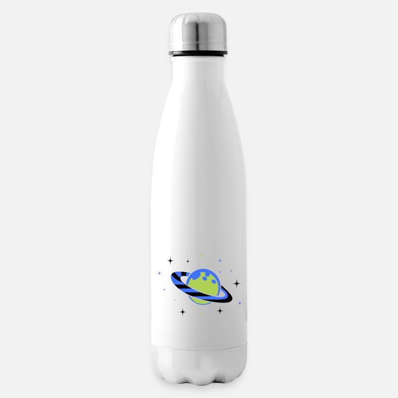 planet 02 - Isolierflasche - Weiß