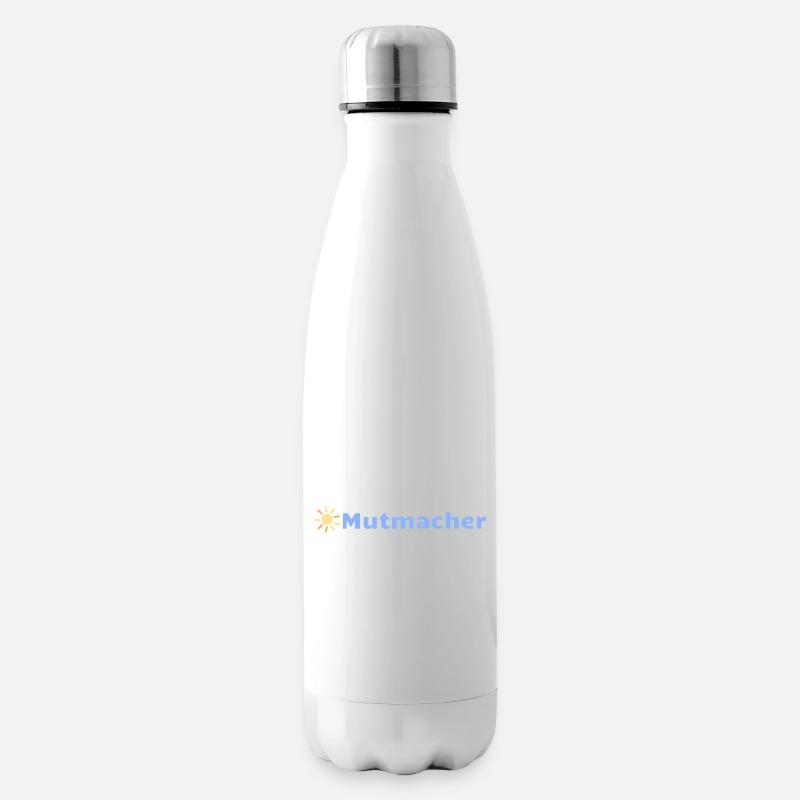 Mutmacher - Isolierflasche - Weiß