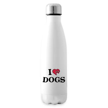 hundeherz_a_2c - Isolierflasche - Weiß - Rechts