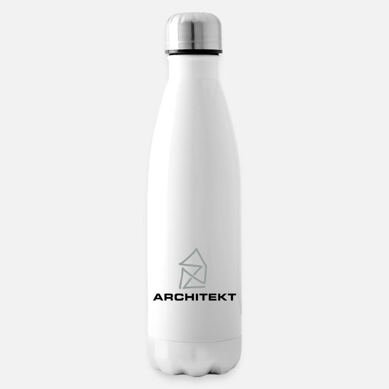 Architect Nicholas House - Insulated Water Bottle - white