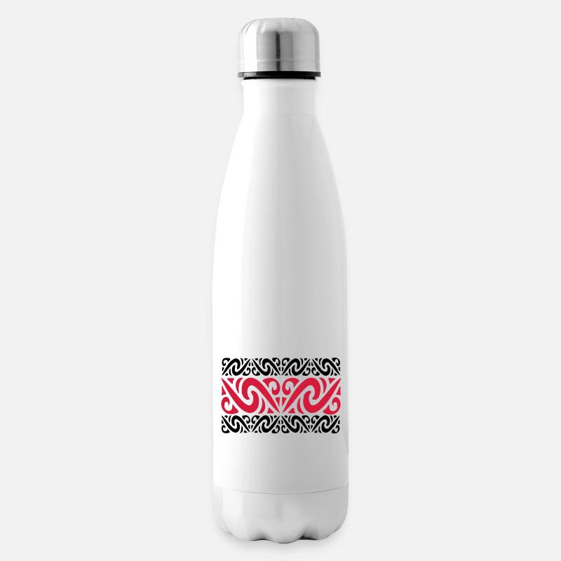 tattoos - Insulated Water Bottle - white