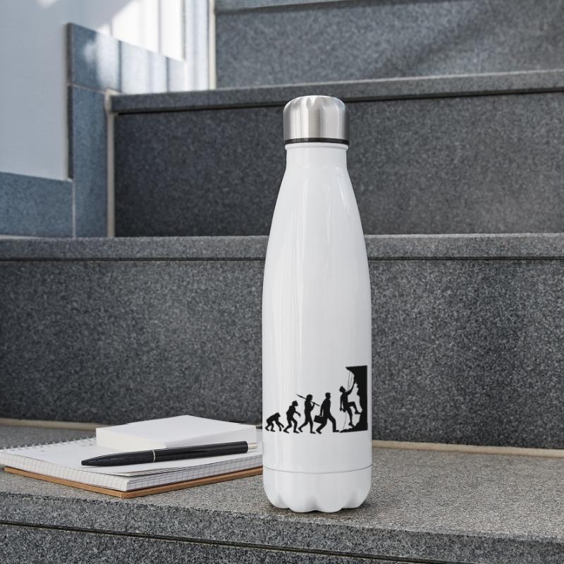 evolution evolution born steep wall climbs Insulated Water Bottle