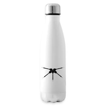 logo club play darts club throw dart arrow s - Insulated Water Bottle - white - Right