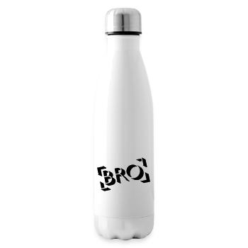 BRO Stamp - Bouteille isotherme - blanc - Droite