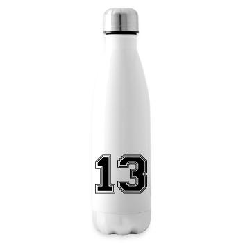 13_number_13_(s31) - Insulated Water Bottle - white - Right