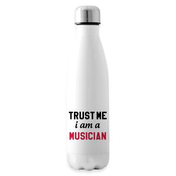 Musik / Musiker / Music / Musician - Isolierflasche - Weiß - Rechts