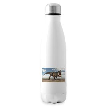 Dinosaure Tyrannosaurus Rex - Bouteille isotherme - blanc - Droite