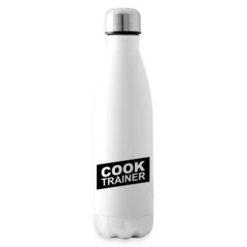 cook trainer - Insulated Water Bottle - white - Right