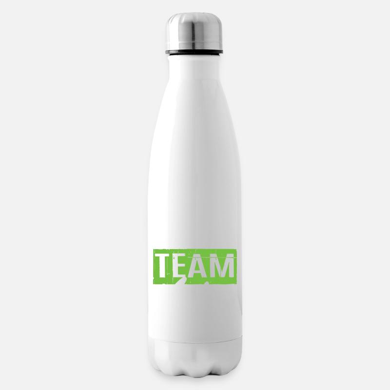 Membres de l’équipe - Bouteille isotherme - blanc